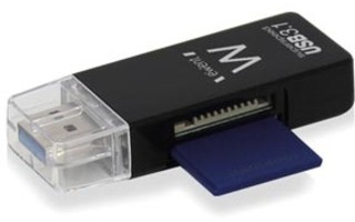 EWENT - LECTOR DE TARJETAS USB 3.1 PARA SD & Micro SD