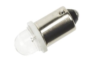 Lámpara LED de coche 12V, 1 LED blanco (2 uds./blster) - 1500mcd