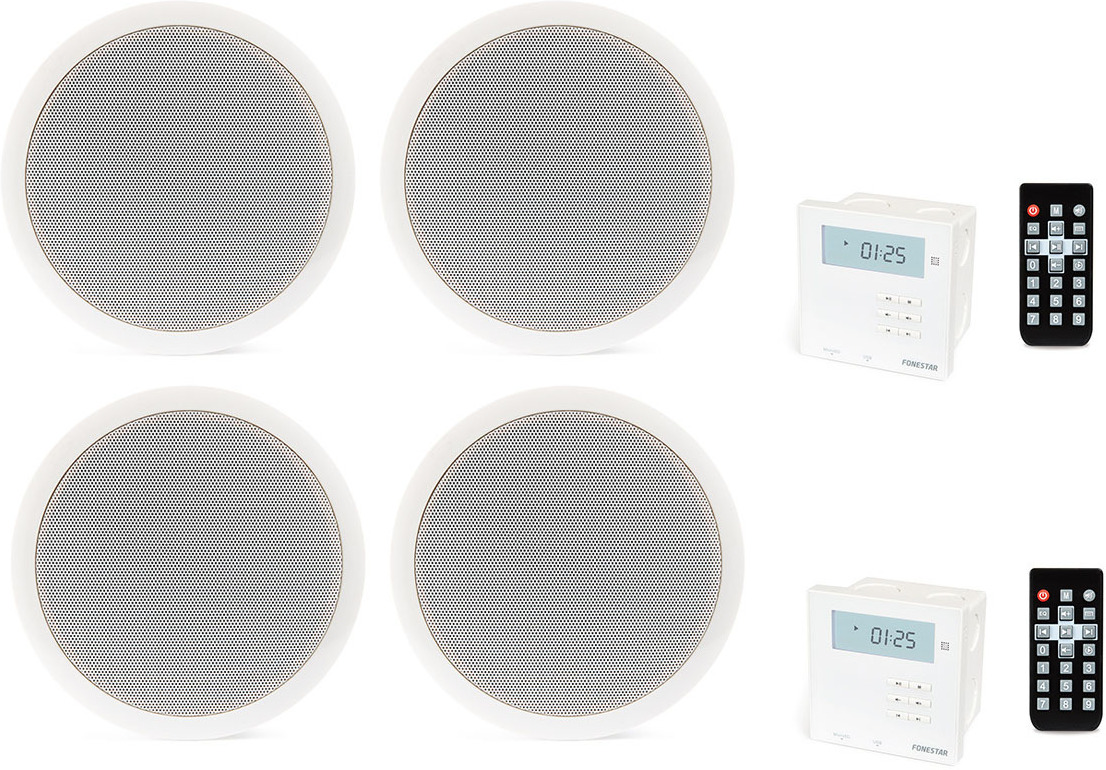 2x Fonestar KS 06 Dos sistemas de Hilo musical DJMania