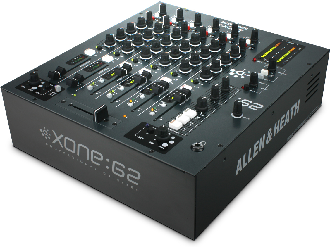 Allen & Heath Xone:62 — Mezclador DJ profesional de 6