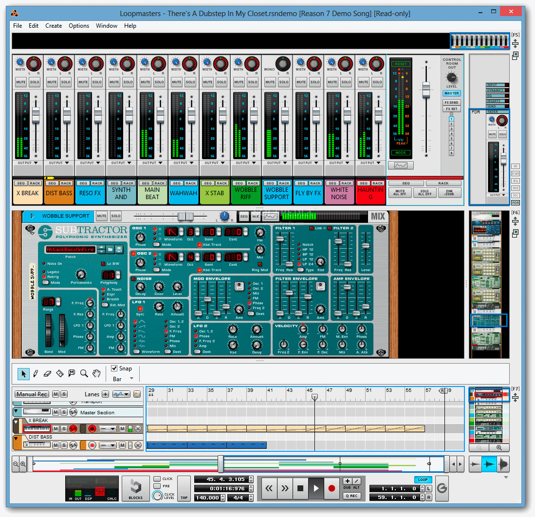 ProPellerhead Reason 7 Update DJMania