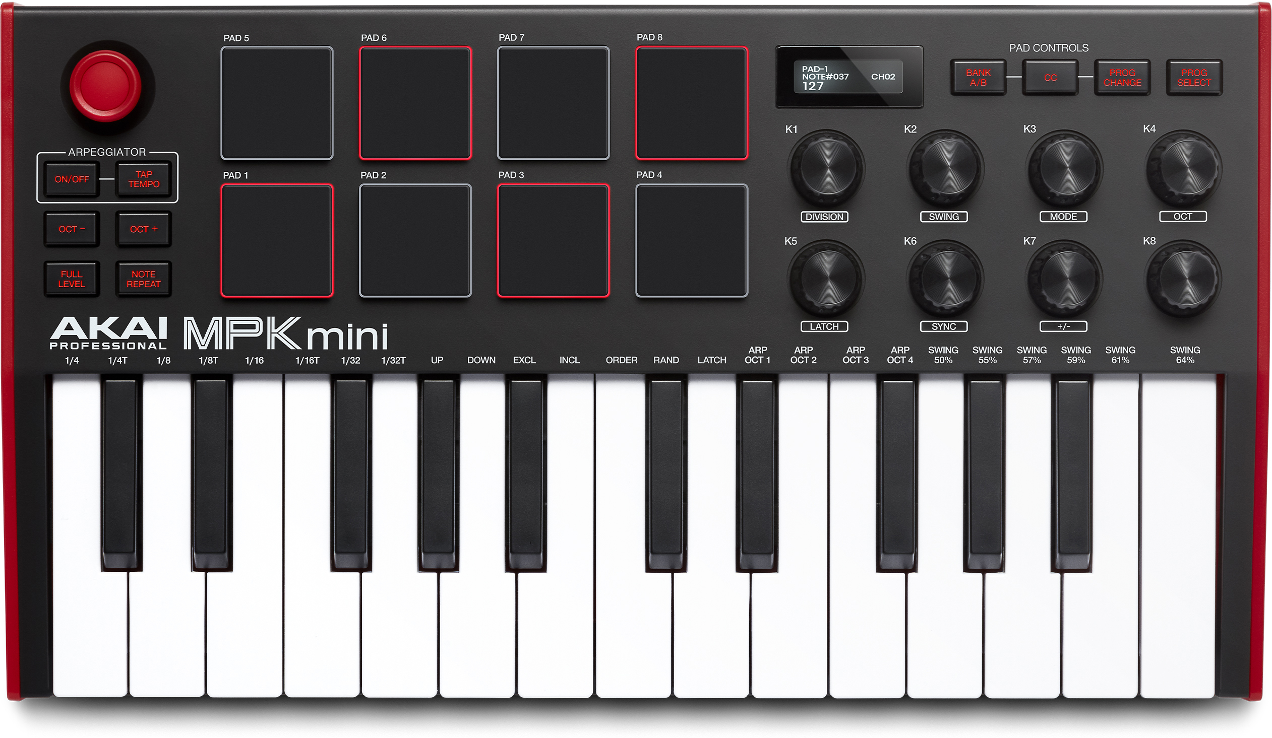 Akai mpk mini mk3 как подключить к звуковой карте