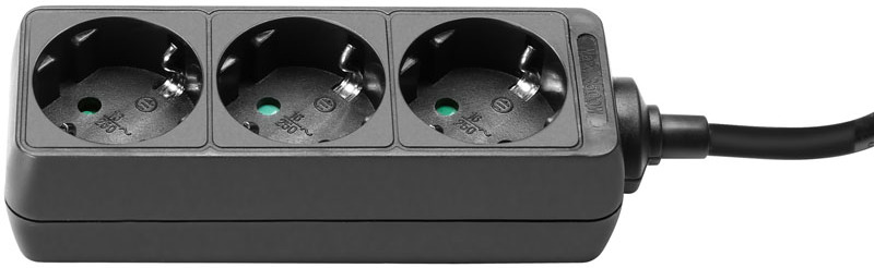 Distributore Di Corrente Adam Hall PRO PORT 2PP - 1 Ingresso E 3 Uscite Power Twist
