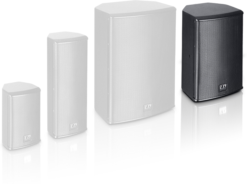 LD Systems SAT 62 G2 Caja acústica para instalación 6,5" pasivo negra