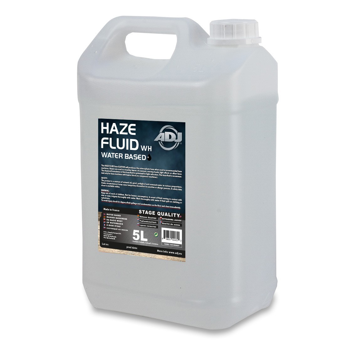 ADJ Haze Fluid water 5 litros DJMania