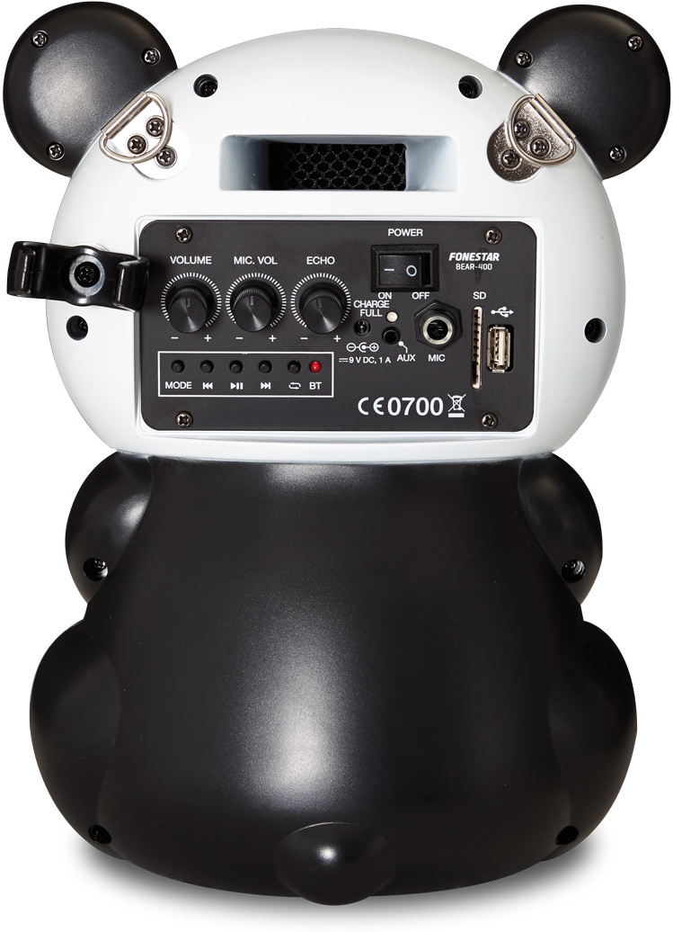 Bear 400P Oso Panda Karaoke DJMania