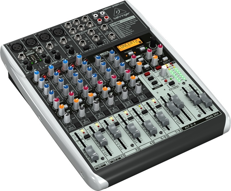 Behringer qx1204usb подключение к компьютеру