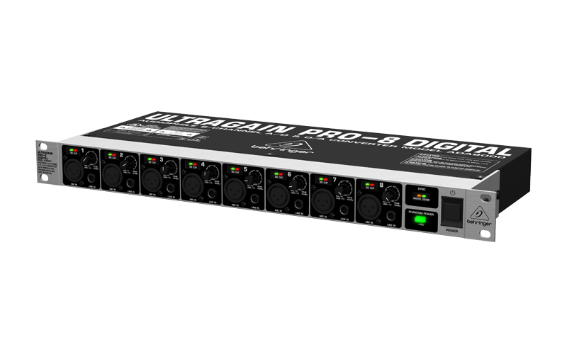 Behringer Ultragain PRO-8 Digital ADA8000 | DJMania