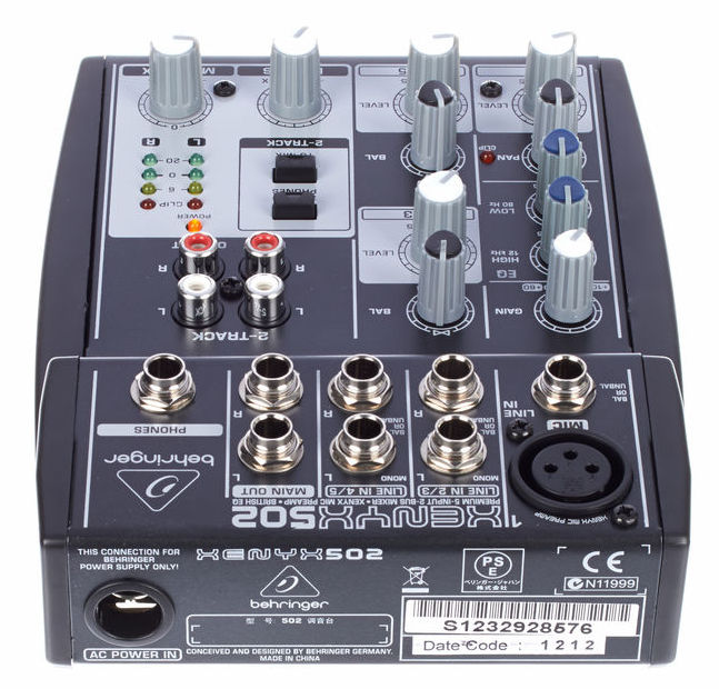 Behringer Xenyx 502 DJMania