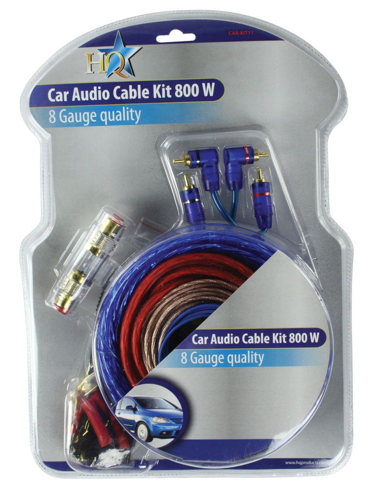 Kit de audio para coche con conectores anchos DJMania