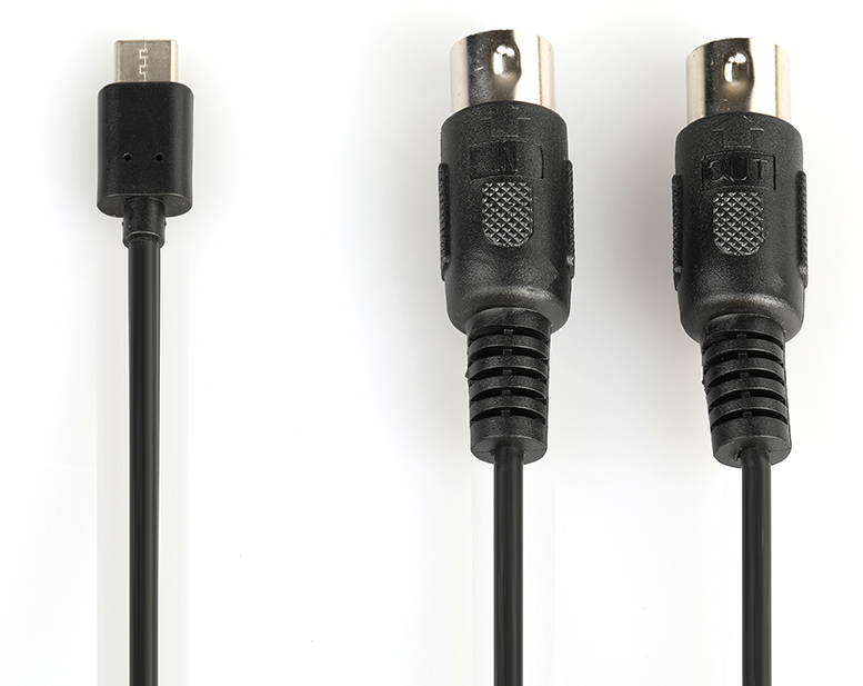 Cable MIDI a USBc DJMania