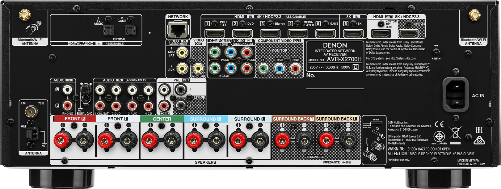 Denon AVC-X2700H - DJMania
