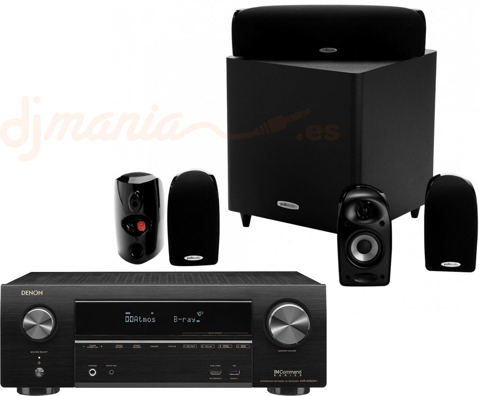 Denon AVRX1600 + Polk Audio TL1600 DJMania