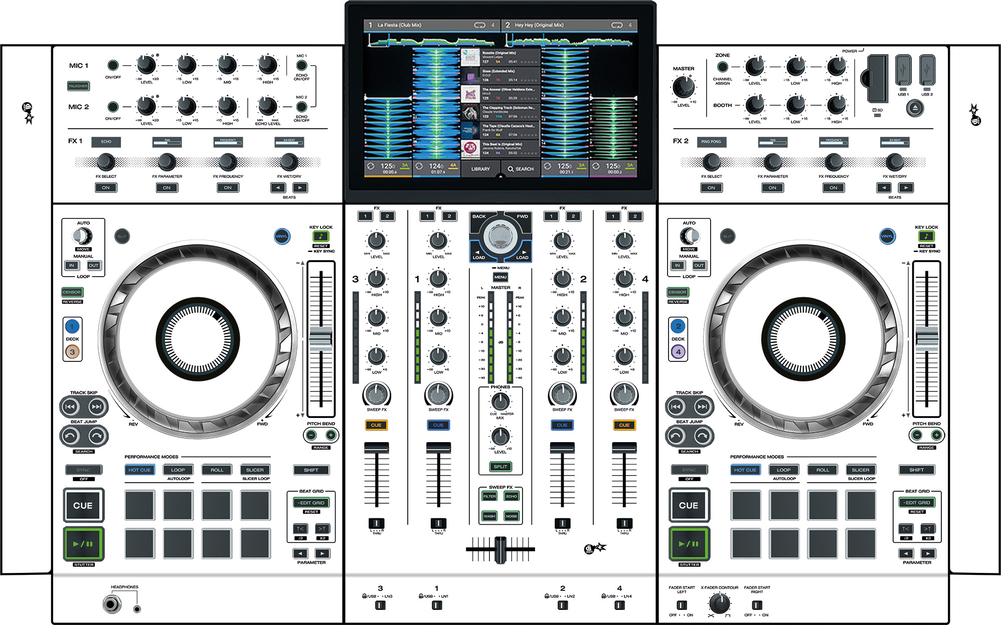 Prime 4 Skin - White Aka Storm Trooper | DJMania