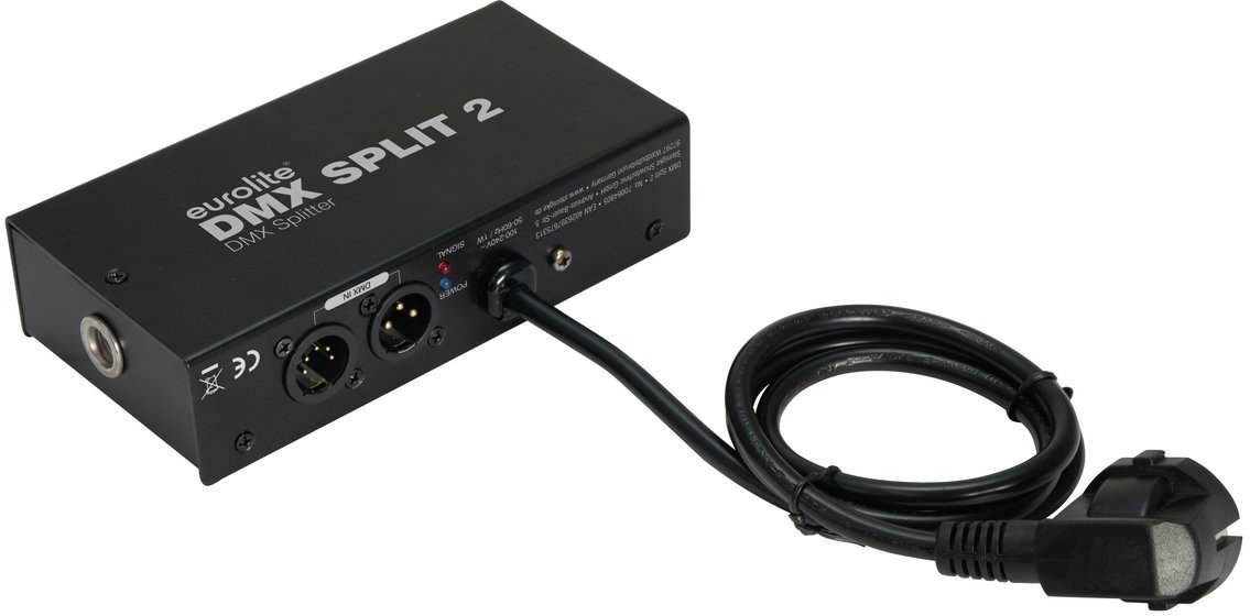 Splitter DMX EUROLITE IP Split 8 – 8 Uscite Isolate Galvanicamente, 3-pin, IP65 Per Esterni