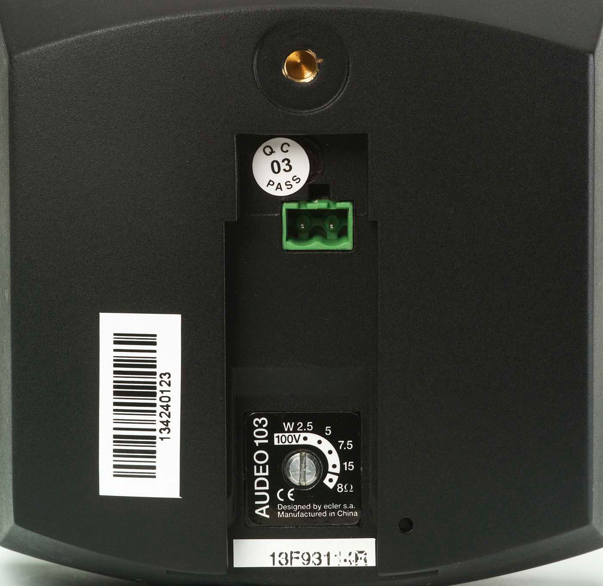 Paire D'enceintes ECLER AUDEO 103 – 2 Voies Large Bande 25W 8 Ohms