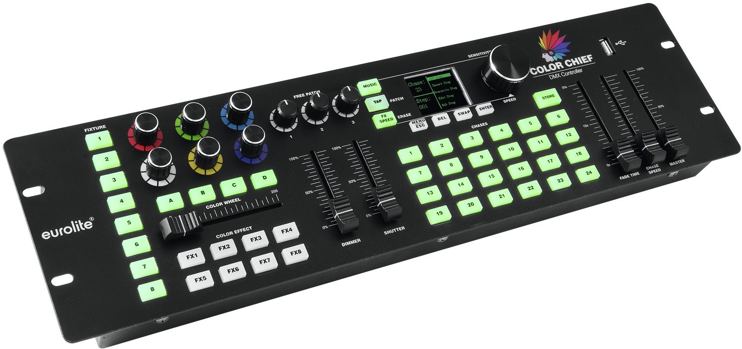 Trasmettitore Radio QuickDMX Eurolite 70064700 - Per Controllo Wireless Luci Da Palco, DJ, Eventi
