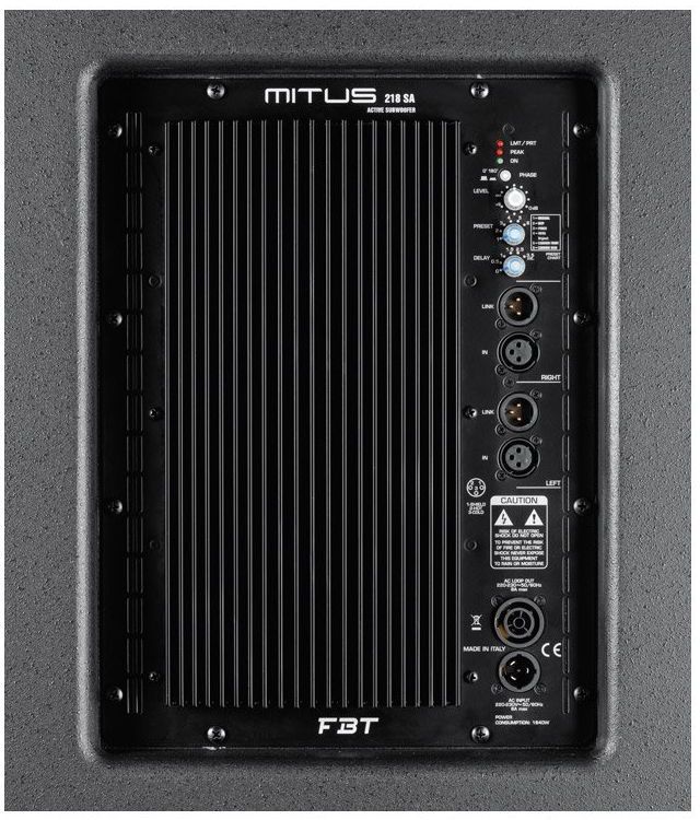 FBT MITUS 218 SA - DJMania