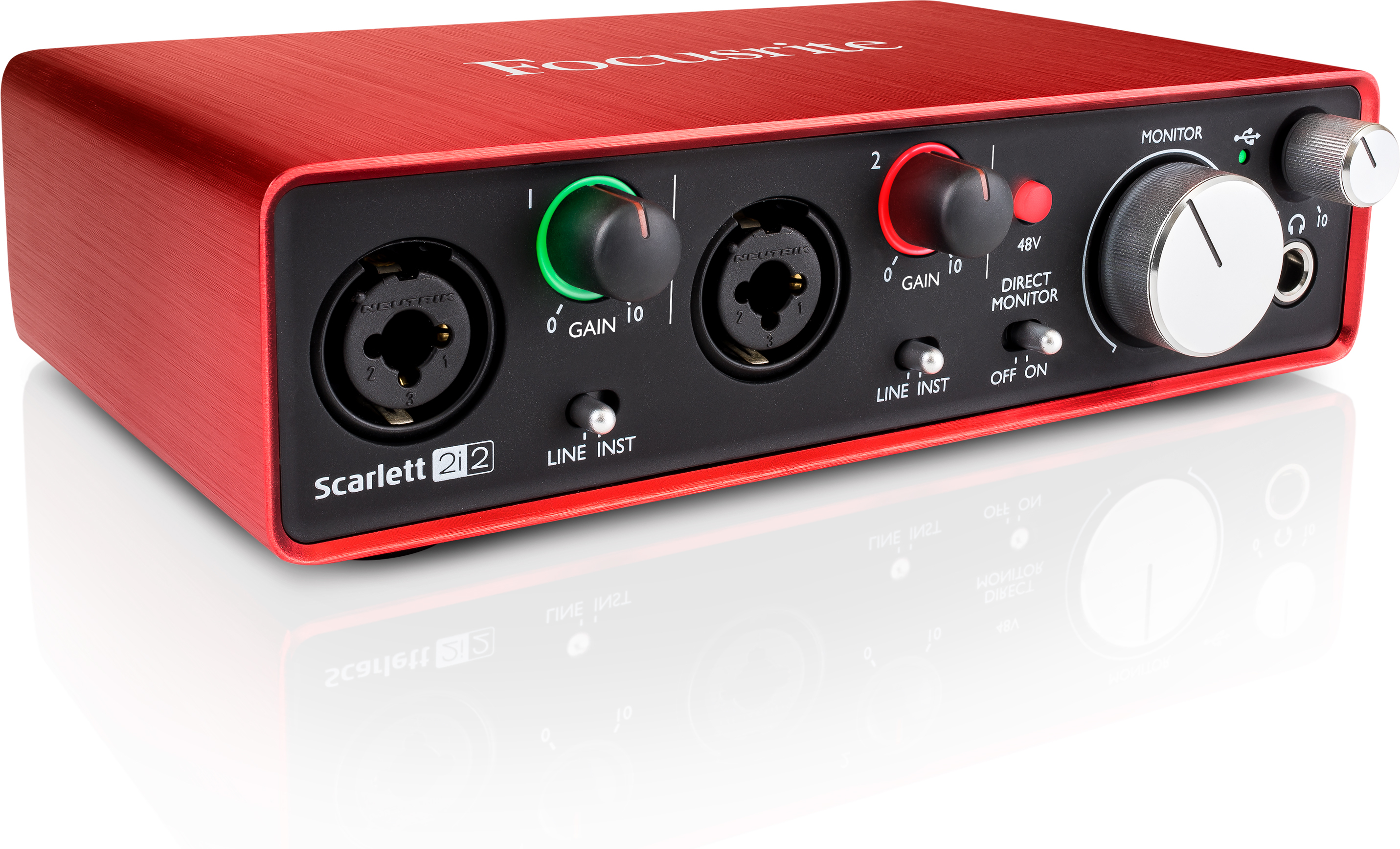 Focusrite Scarlett 2i2 オーディオインターフェイスの+urbandrive.co.ke