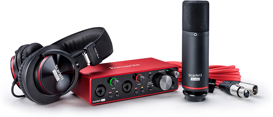 Focusrite Scarlett 2i2 Studio 3rd Gen — Interfaces usb