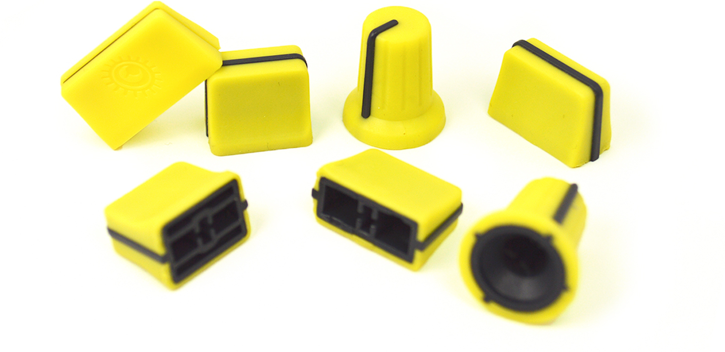 Hercules Glow Caps 4 Faders + 14 Knobs DJMania