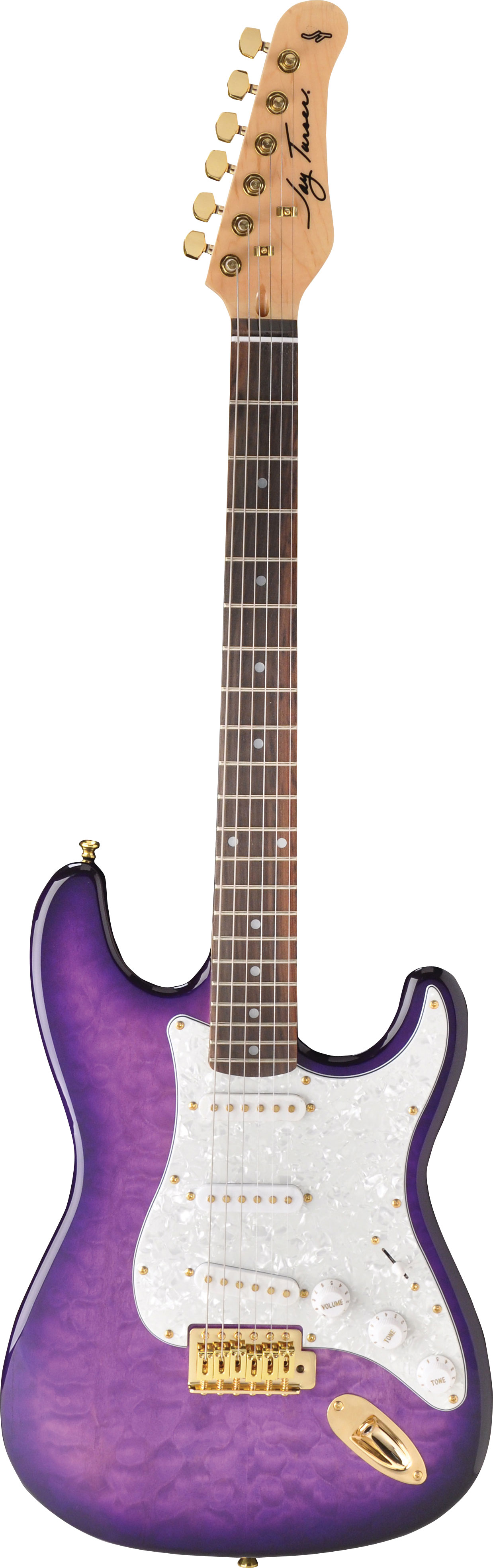 Jay Turser JT300QMT Purple Sunburst DJMania