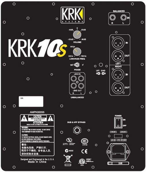 KRK RP10S DJMania