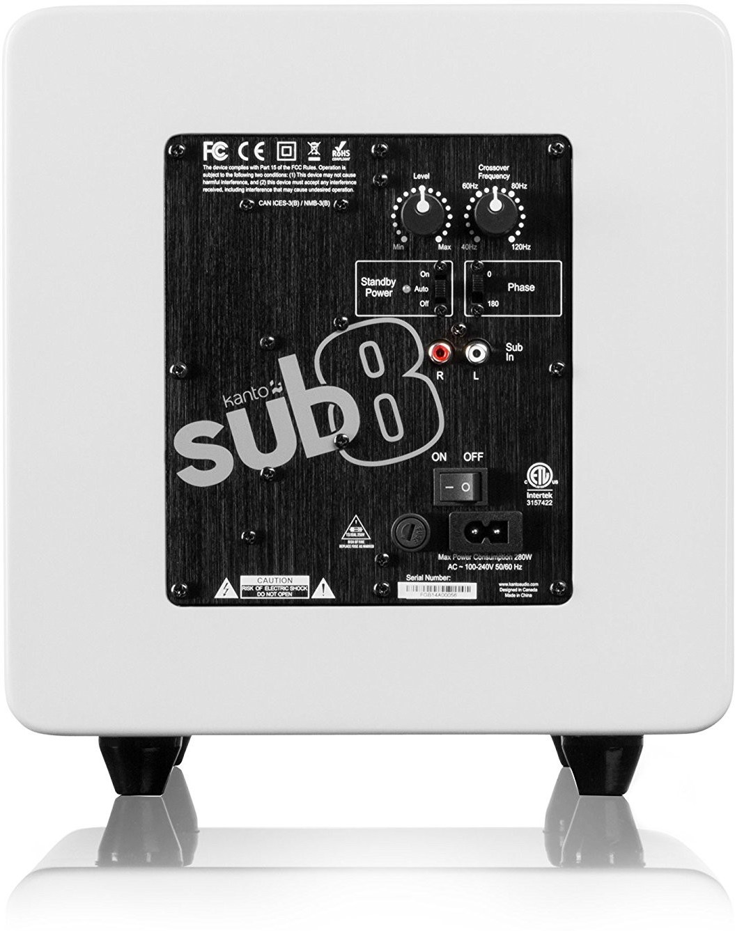 Kanto Sub 8 Blanco Gloss DJMania