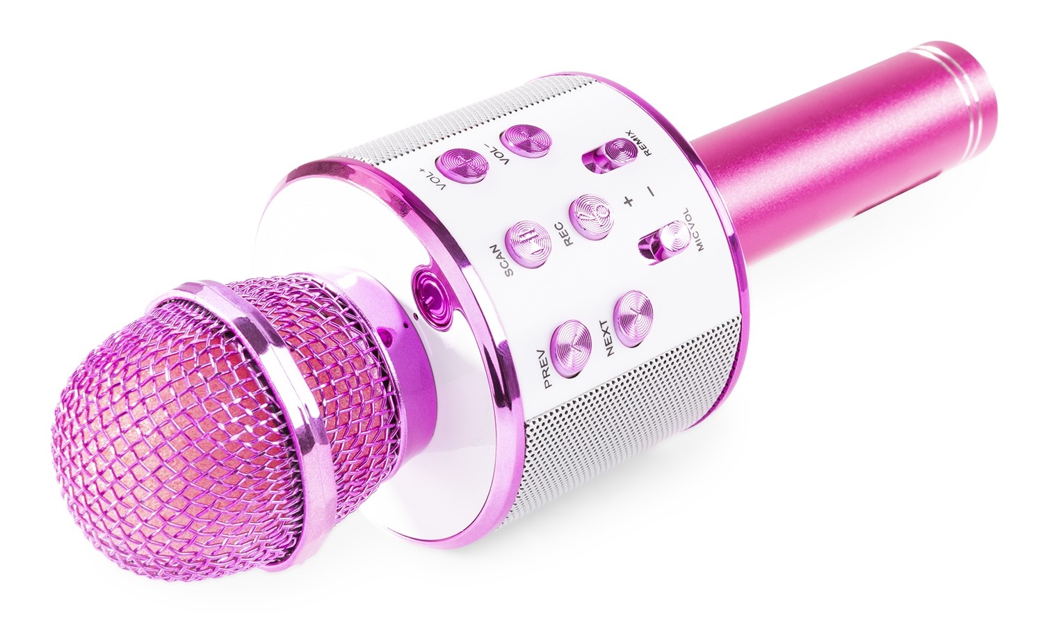 MAX KM01 Micrófono Karaoke con altavoz y reproductor Bluetooth / MP3