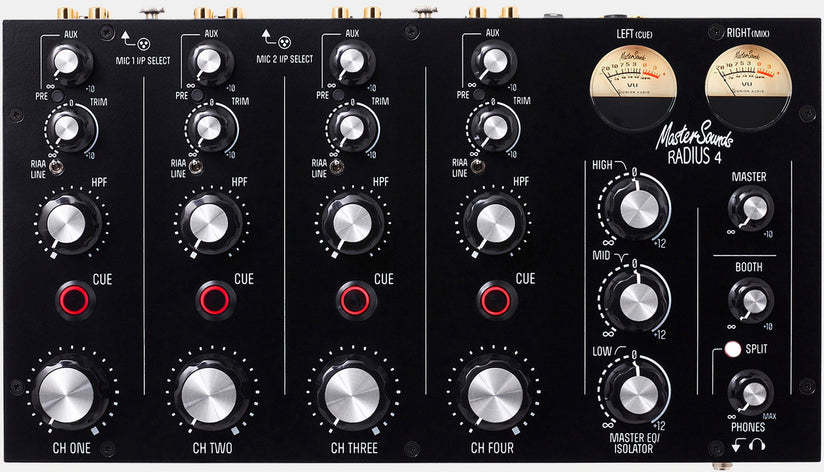 MasterSounds Radius 4 — Mezcladores Rotativos | DJMania