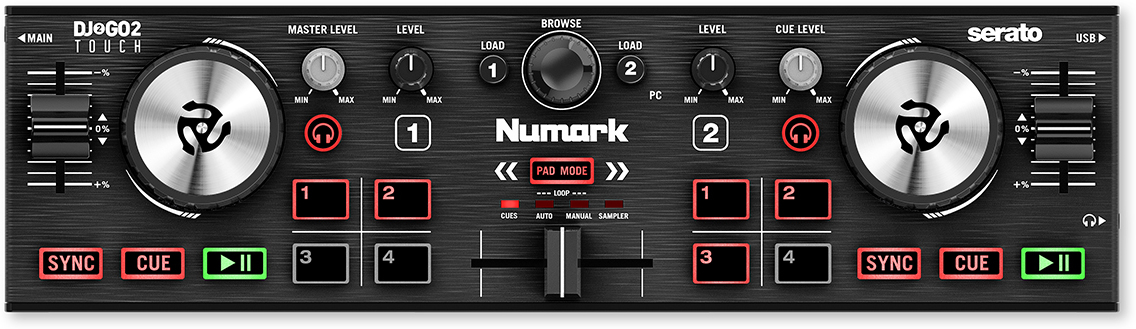 Numark DJ2GO2 Touch | DJMania
