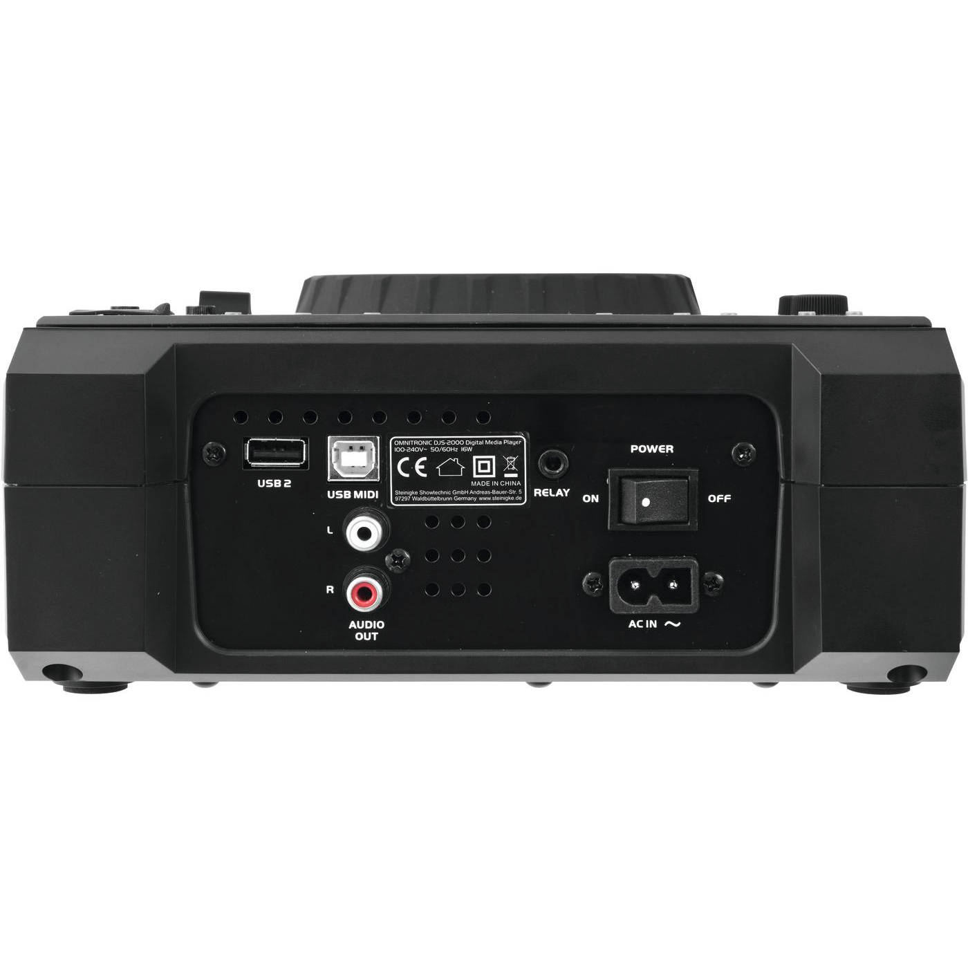 Housse De Rechange Pour Table DJ Omnitronic - Blanc - Compatible Modèle 32000021 - Revêtement Amovible Et Lavable