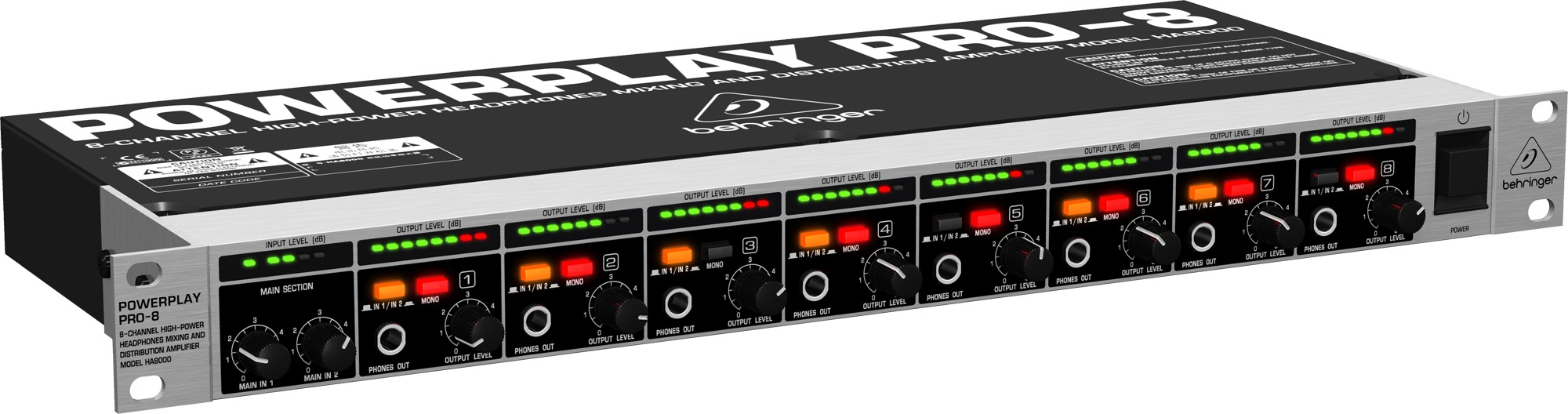 Behringer Powerplay PRO-8 HA8000 | DJMania