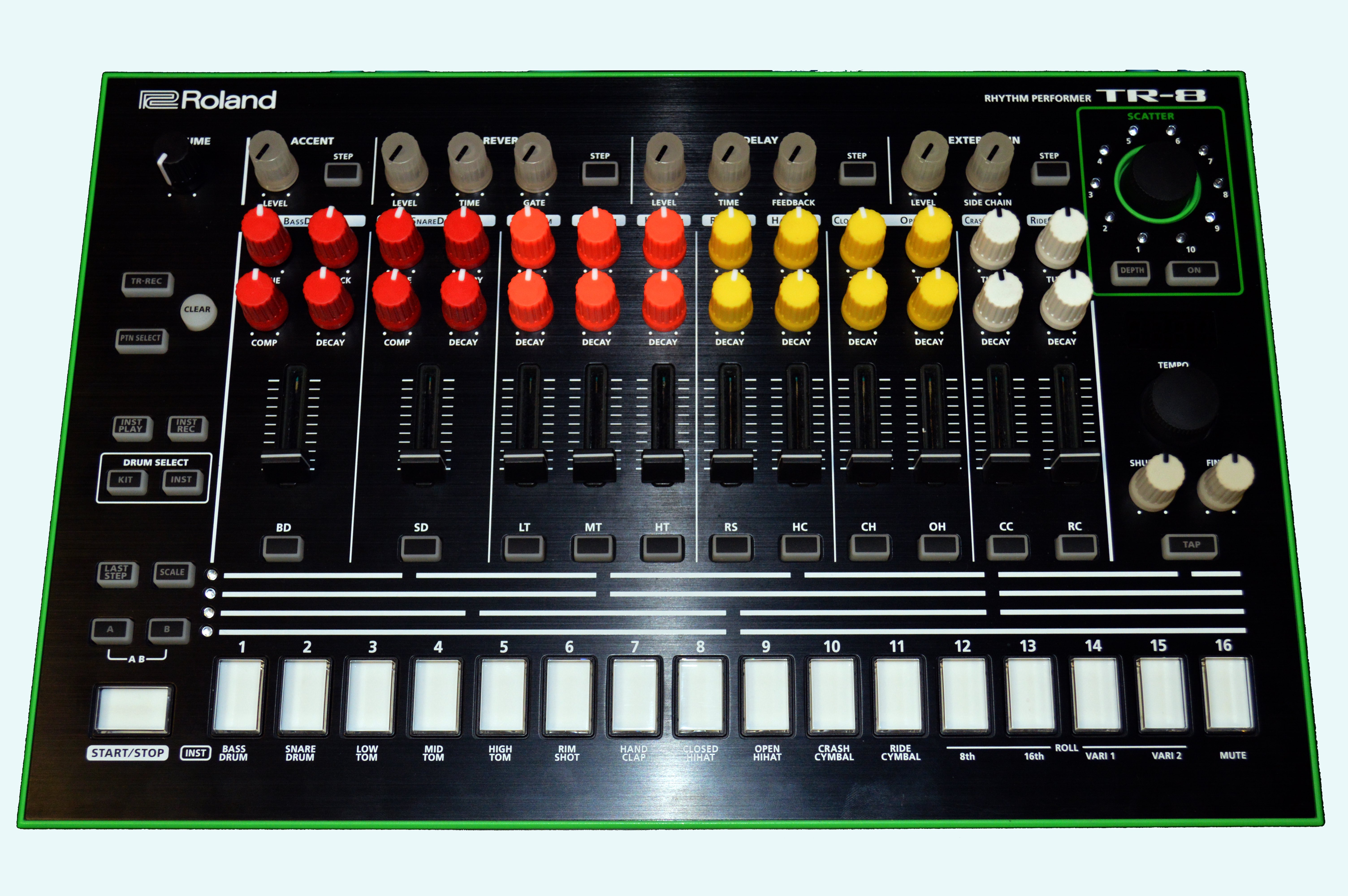 Pack Chroma Caps para Roland TR8 DJMania