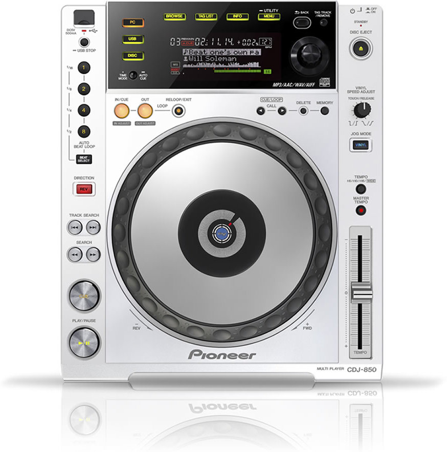 Pioneer CDJ 850 White - DJMania