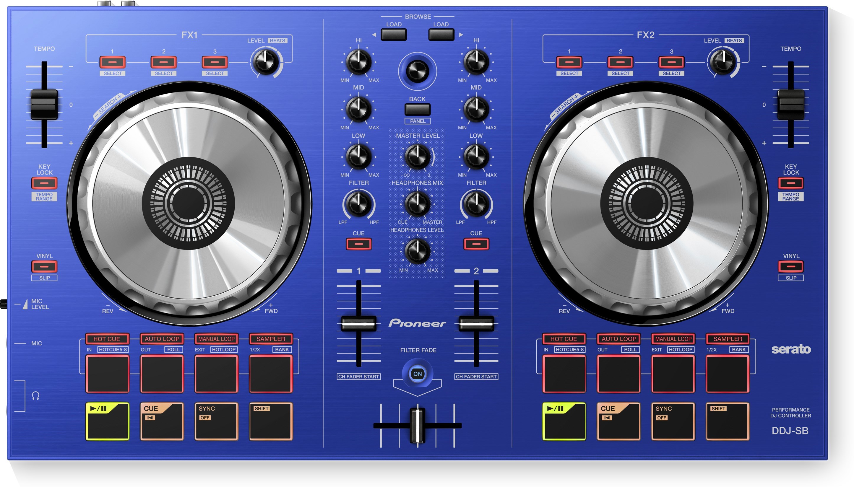 Pioneer DDJ-SB Azul | DJMania