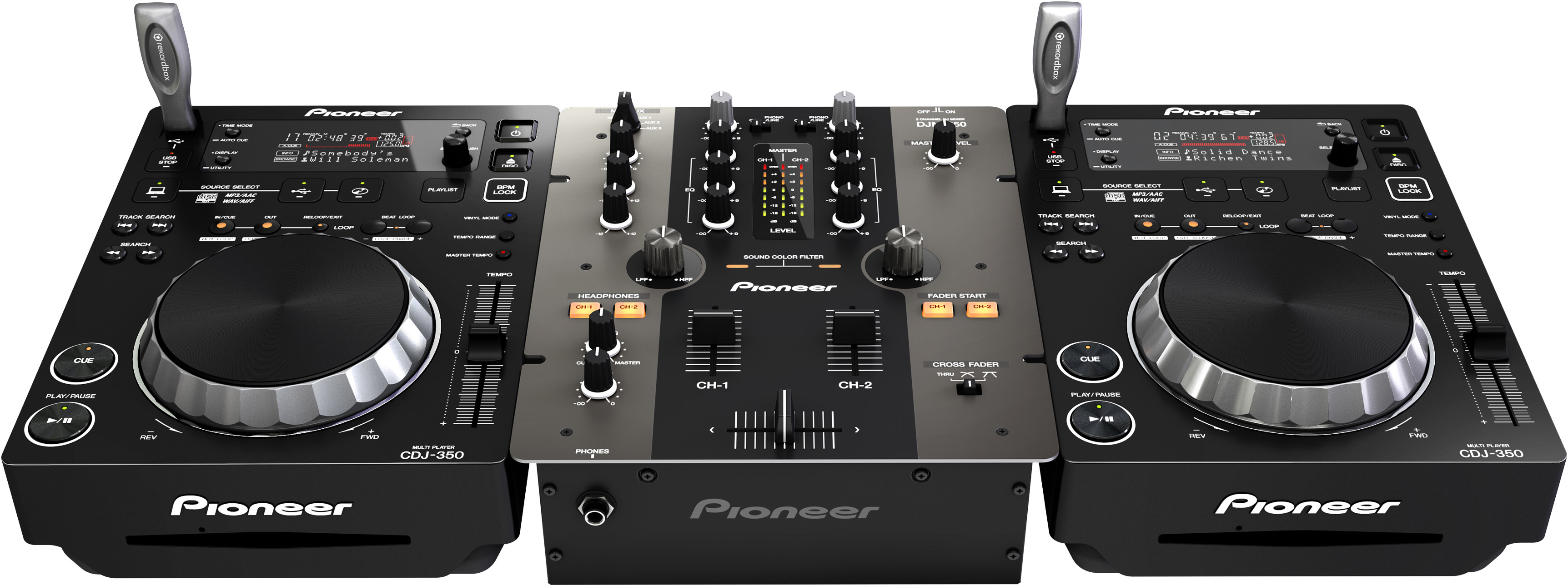 Pack Pioneer CDJ 350 + DJM 250 - DJMania