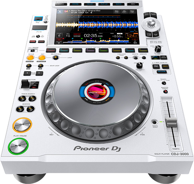 Pioneer DJ CDJ3000 White DJMania