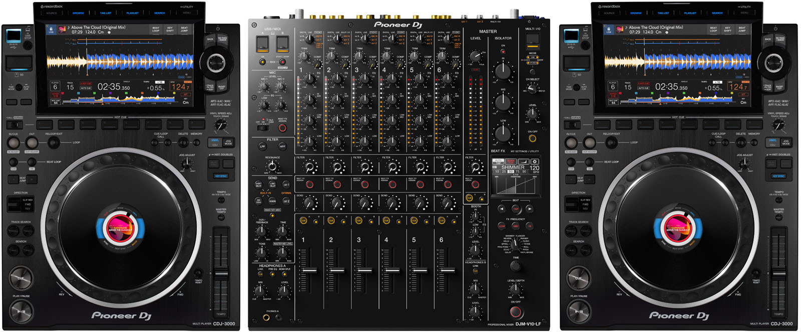 Pioneer Dj Djm V10 Lf 2x Pioneer Dj Cdj 3000 Djmania 7748