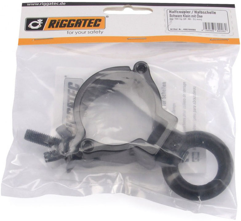 Gancho Con Garra Multiusos Riggatec - Soporta Hasta 250 Kg, Para Tubos De 48-51 Mm