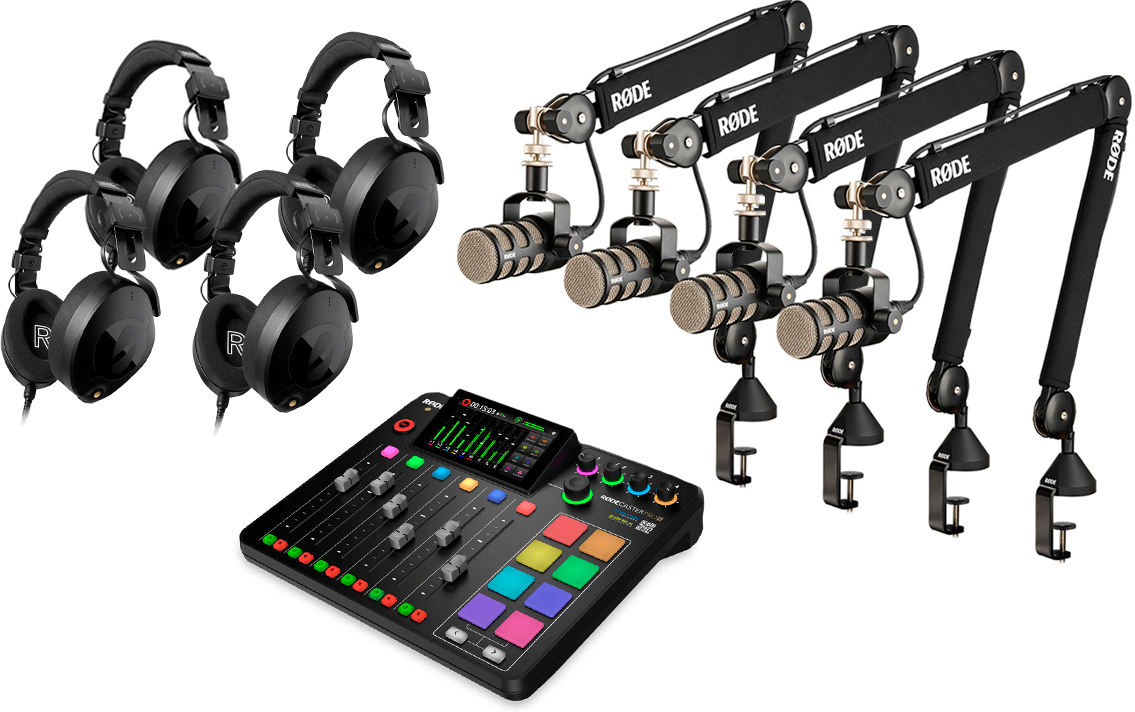 RodeCaster Pro II 4 Personas DJMania