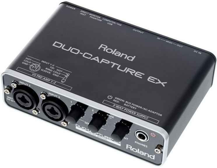 Roland DUO-CAPTURE EX オーディオインターフェイス+meet-arch.it