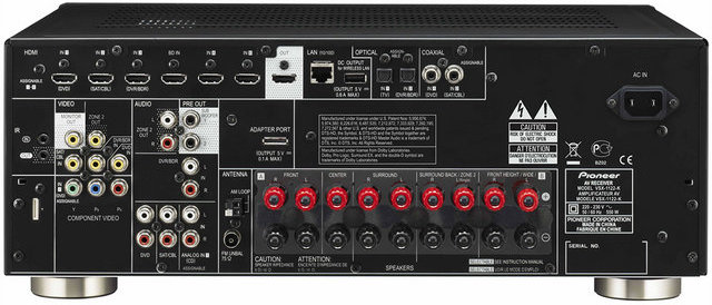pioneer vsx 1122