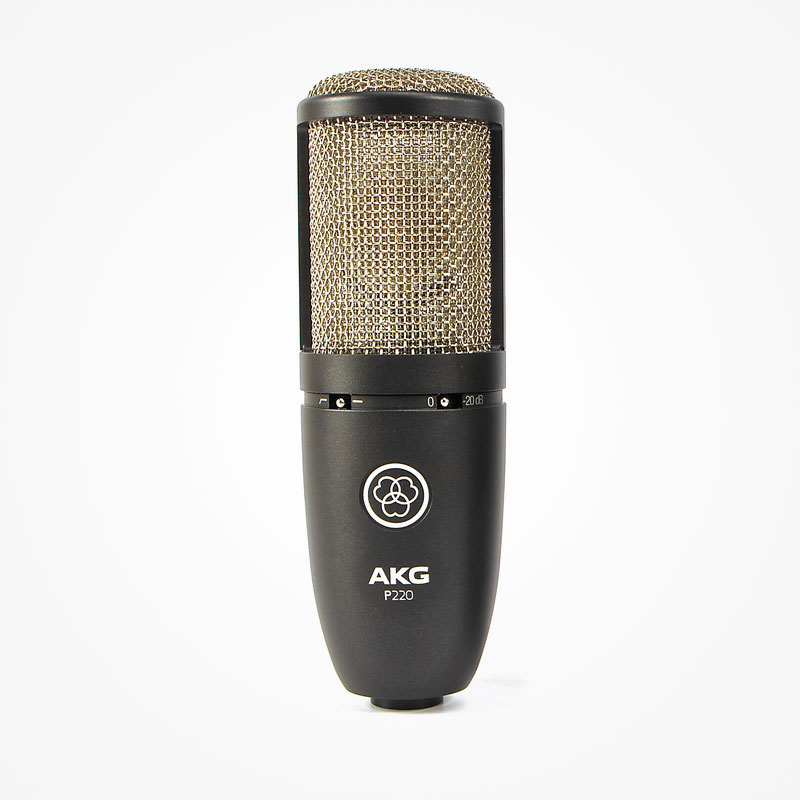 Akg p220 подключение к звуковой карте