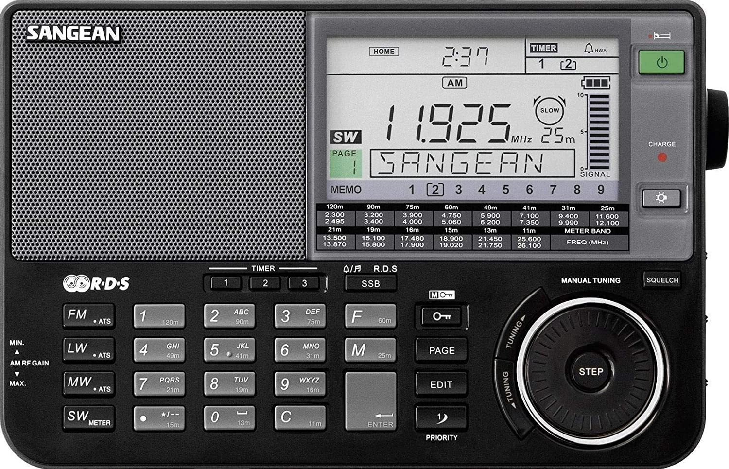 SANGEAN　ラジオ　ATS-909X Sangean ATS-909x | DJMania