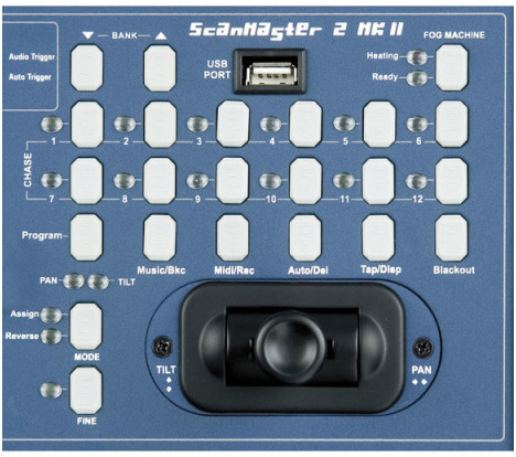 Showtec Scanmaster 2 MKII - DMX Scancontroller - DJMania