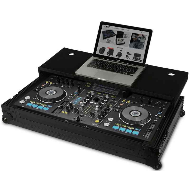 UDG Ultimate Flight Case Pioneer XDJRX & XDJRX2 Black Plus DJMania