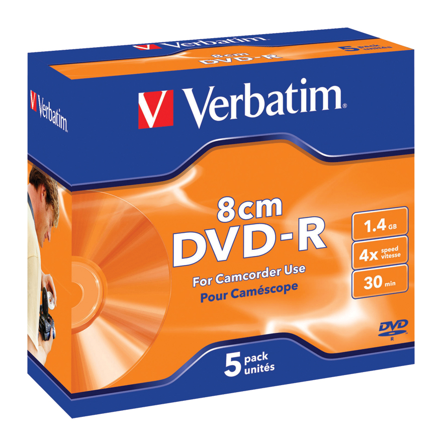 dvd-r-8cm-4x-matt-silver-30-min-5-uds-en-estuche-individual-djmania
