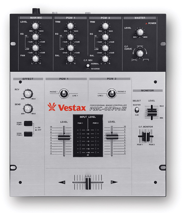 Vestax PMC- 05 ProⅢ　動作確認済み　ハードケース付き　送料込み Vestax PMC 05 Pro III VCA | DJMania