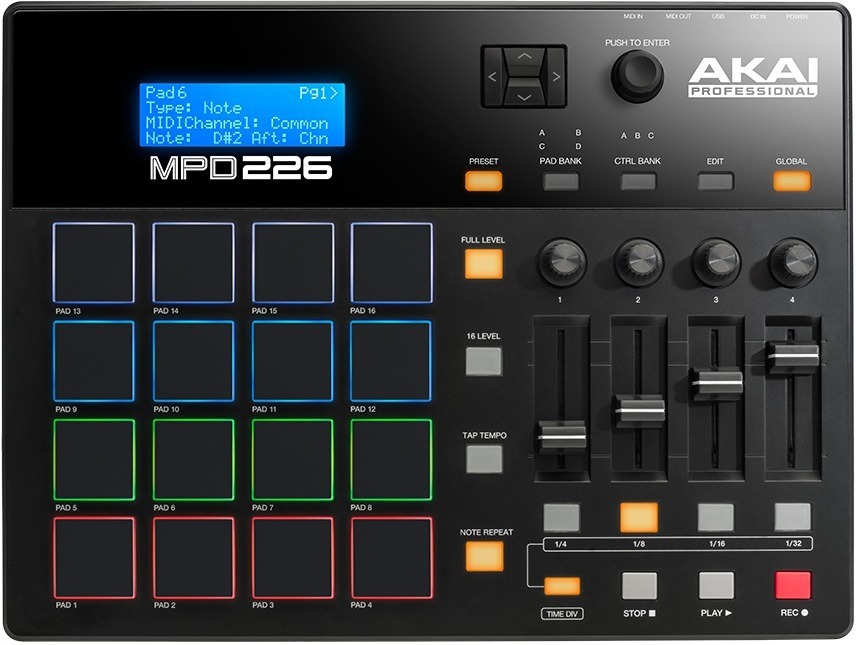 AKAI MPD226 MIDIパッド Akai MPD 226 | DJMania